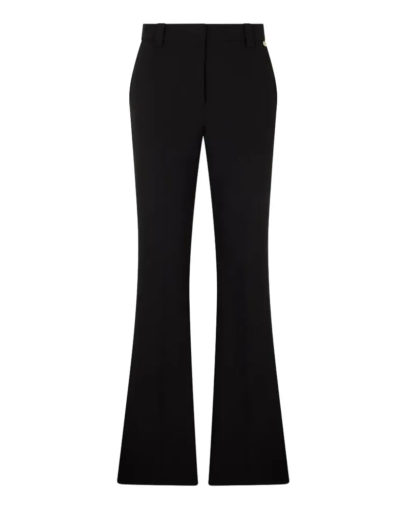 Liu Jo high-waisted flared palazzo pants - Schwarz Schwarz