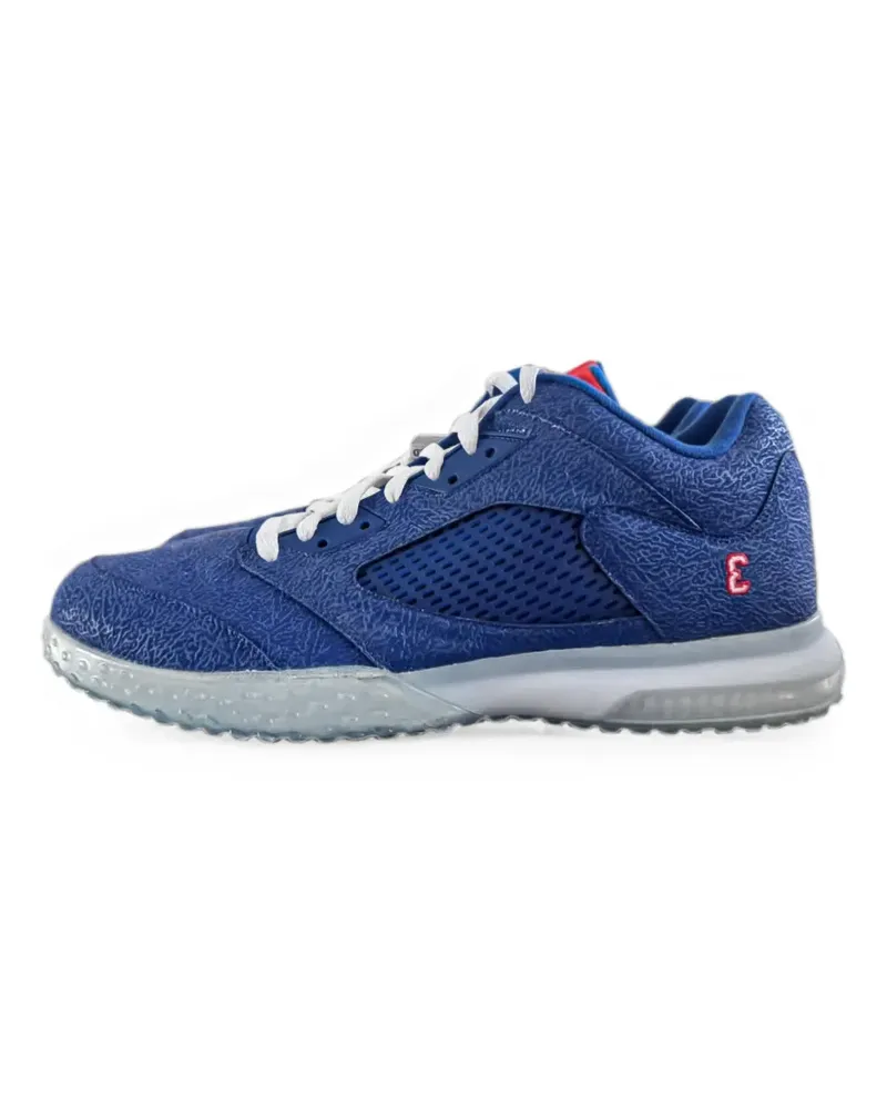 Jordan 5 Low crackle-effect sneakers - Blau Blau