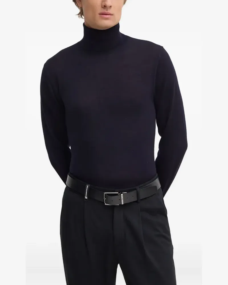 Liu Jo Langärmeliger Rollkragenpullover - Blau Blau