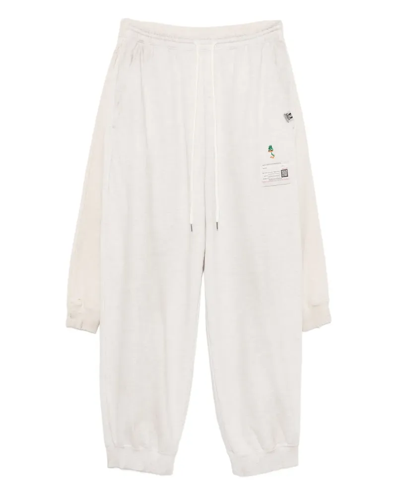 MIHARAYASUHIRO Jogginghose im Layering-Look - Grau Grau