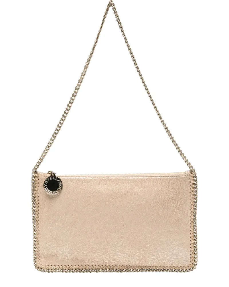 Stella McCartney Clutch mit Kettendetail - Gold Gold