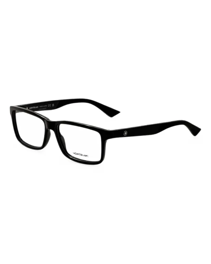 Montblanc rectangle-frame glasses - Schwarz Schwarz