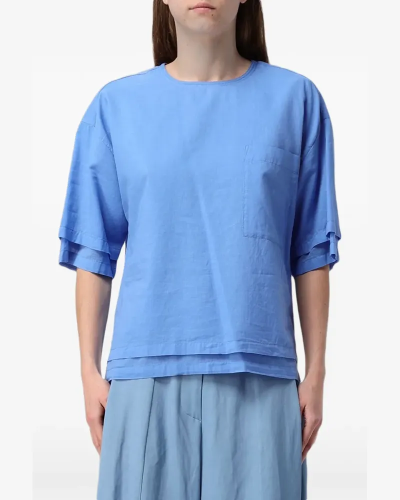 TELA Kurzärmeliges Oberteil - Blau Blau