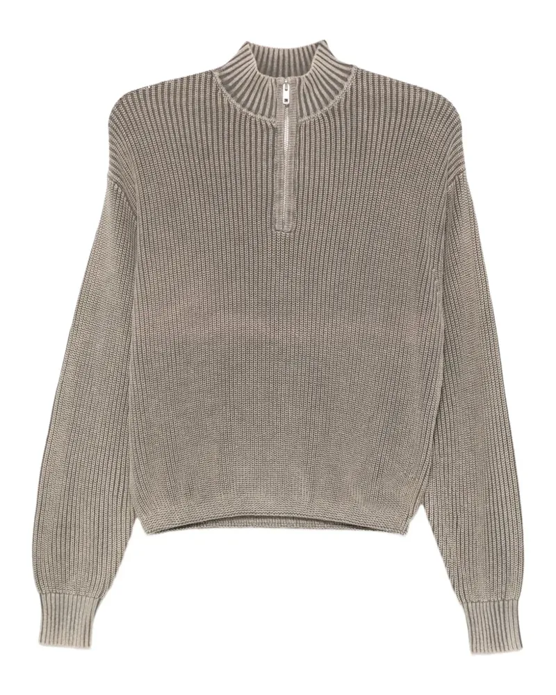 Won Hundred Bryn Pullover mit Reißverschluss - Grau Grau