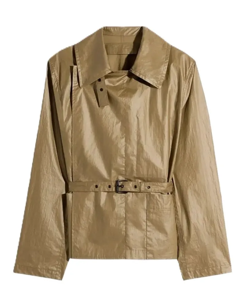Christophe Lemaire belted jacket - Nude Nude