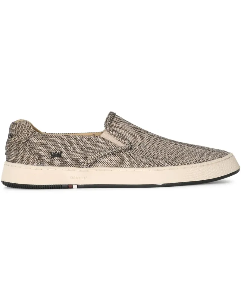 Osklen Klassische Slip-On-Sneakers - Grau Grau