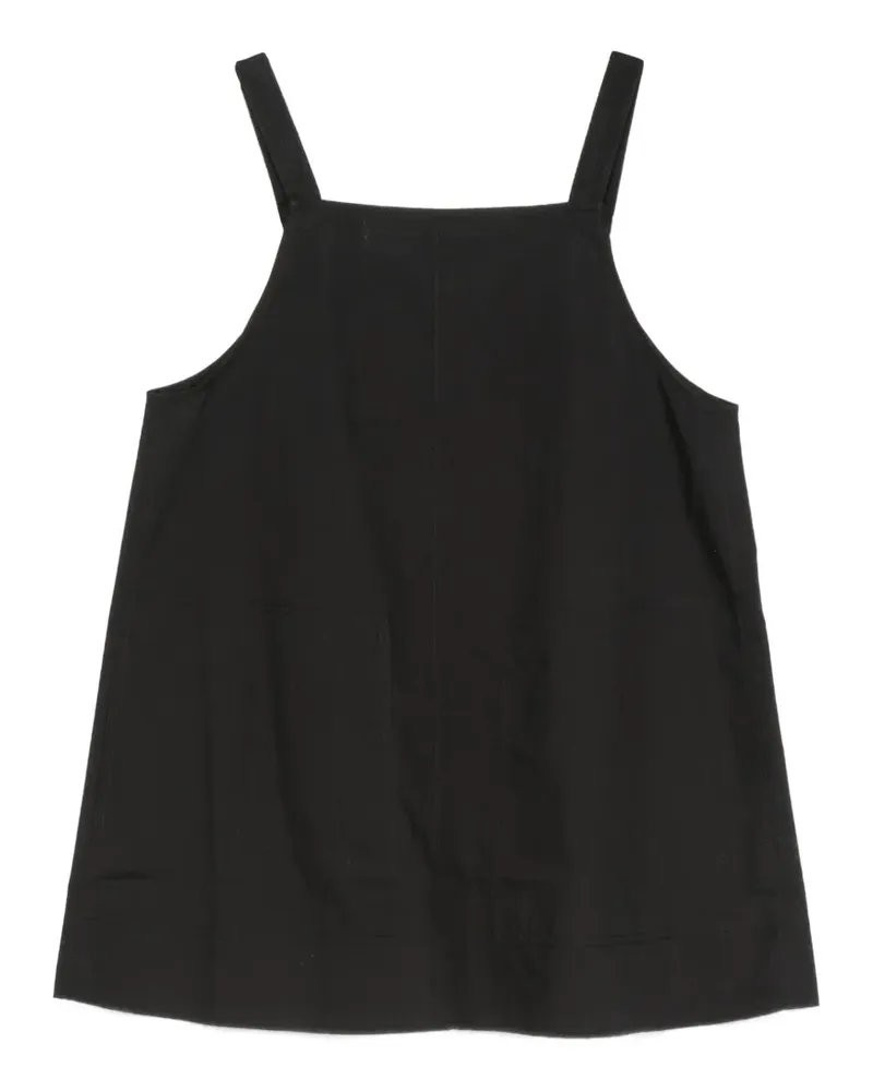 Lee Mathews square-neck top - Schwarz Schwarz