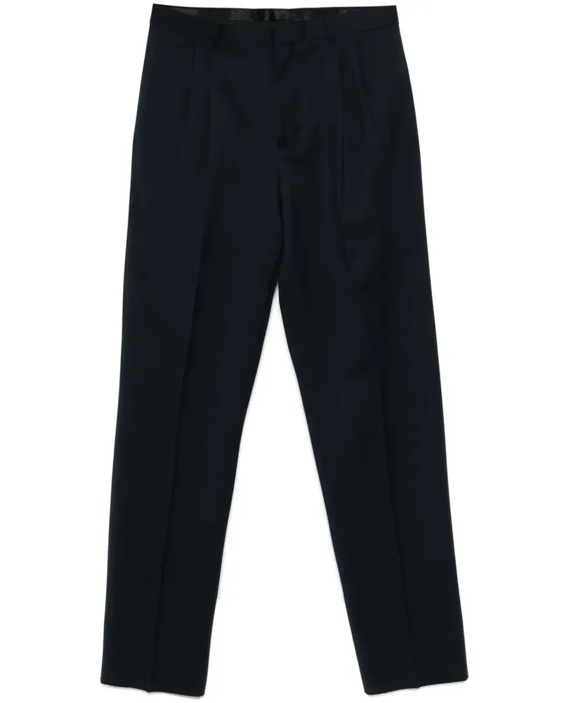 LARDINI Hose mit Bundfalten - Blau Blau