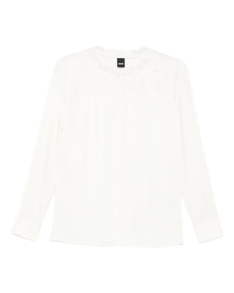 HUGO BOSS T-Shirt mit Rundhalsausschnitt - Nude Nude