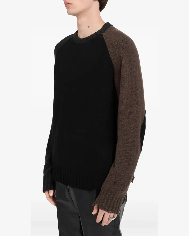 Maison Margiela Pullover im Distressed-Look - Braun Braun