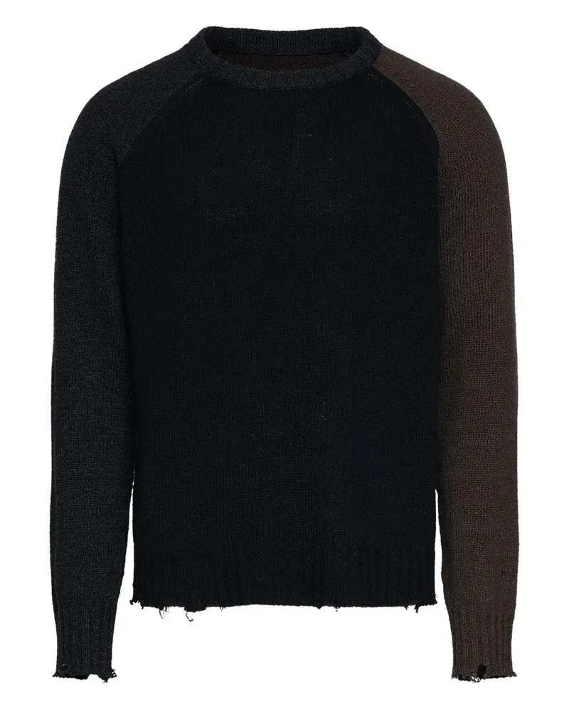 Maison Margiela Pullover im Distressed-Look - Braun Braun