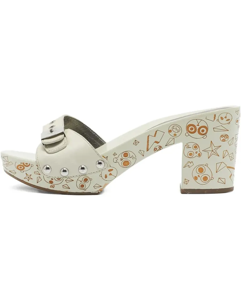 Marc Jacobs Sandalen mit Schnallendetail 90mm - Weiß Weiß