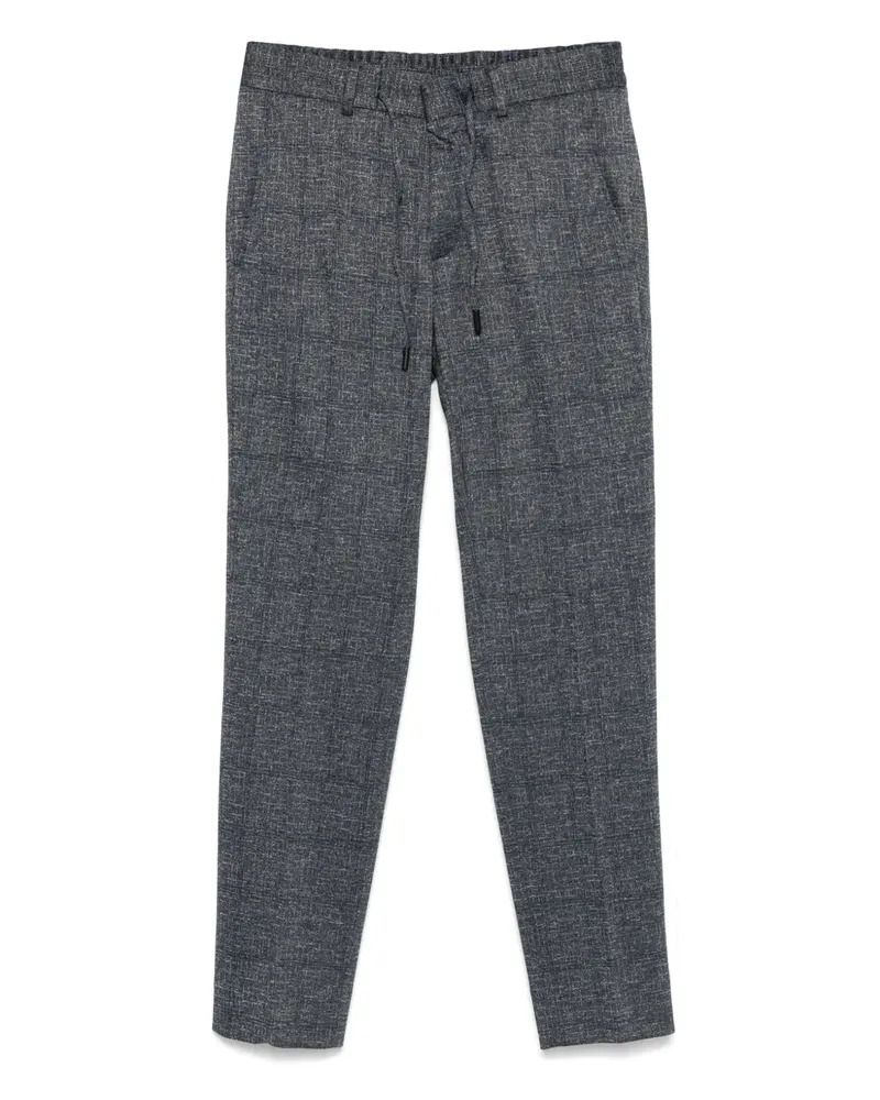 Karl Lagerfeld Strukturierte Hose mit Kordelzug - Blau Blau