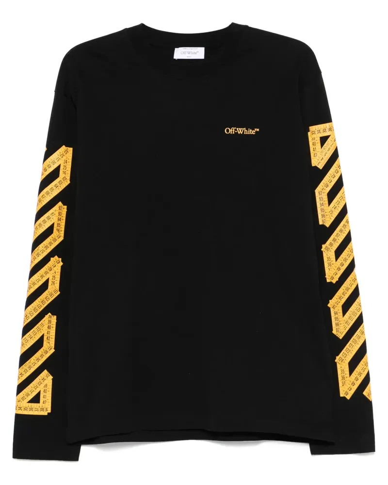 OFF-WHITE Tape Arrow T-Shirt - 1022 BLACK - CITRUS 1022