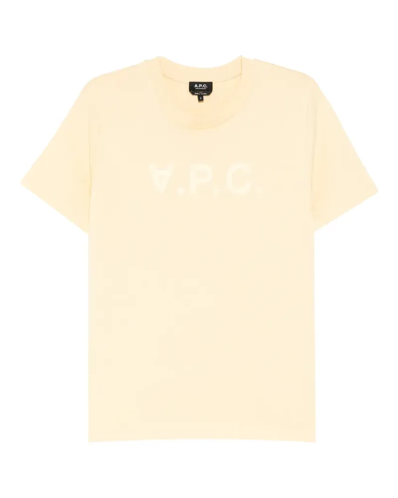 A.P.C. Stand Grand VPC T-Shirt - Gelb Gelb