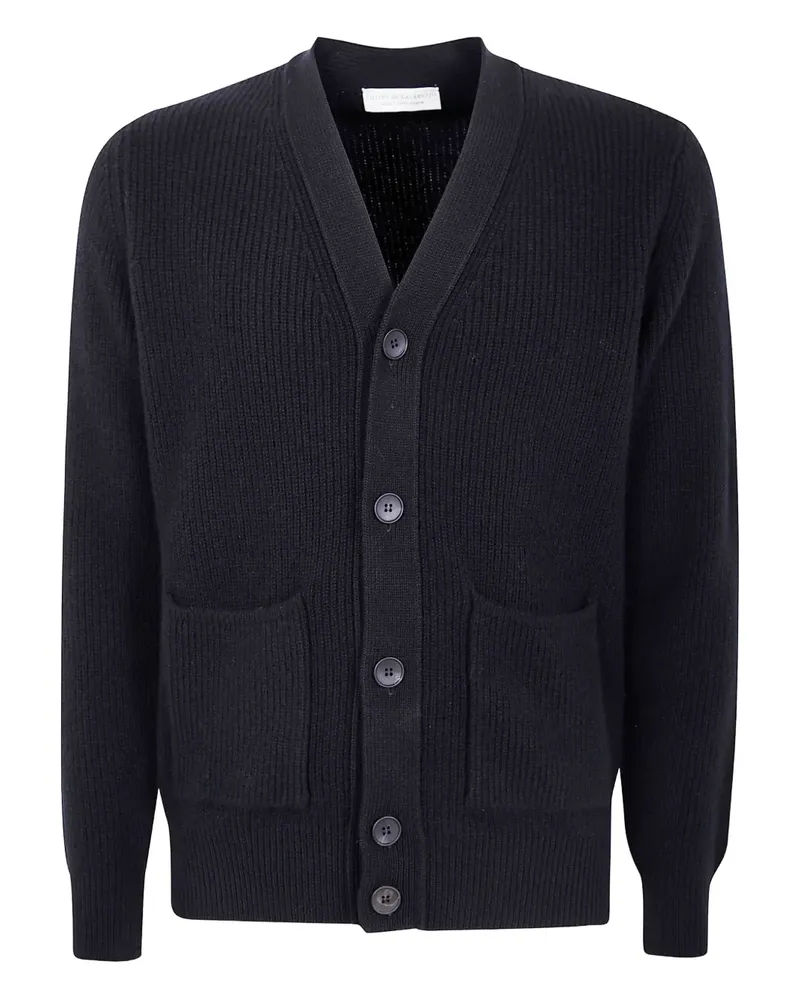 Filippo de Laurentiis Cardigan mit V-Ausschnitt - Schwarz Schwarz