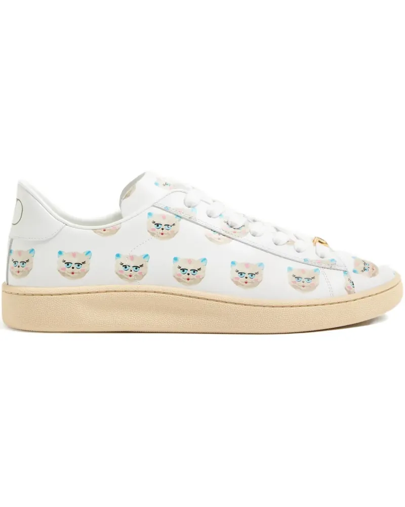 Valentino Garavani Royco Le Chat de la Maison Sneakers - Weiß Weiß