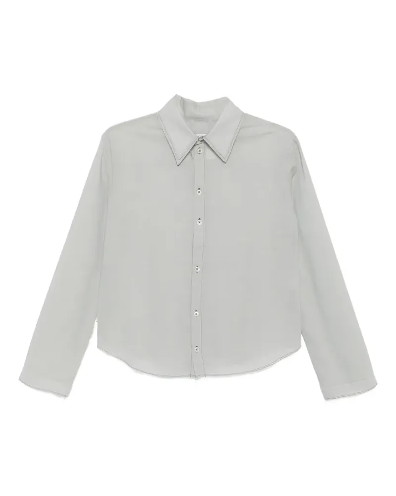 Camiel Fortgens Langärmeliges Jeanshemd - Grau Grau