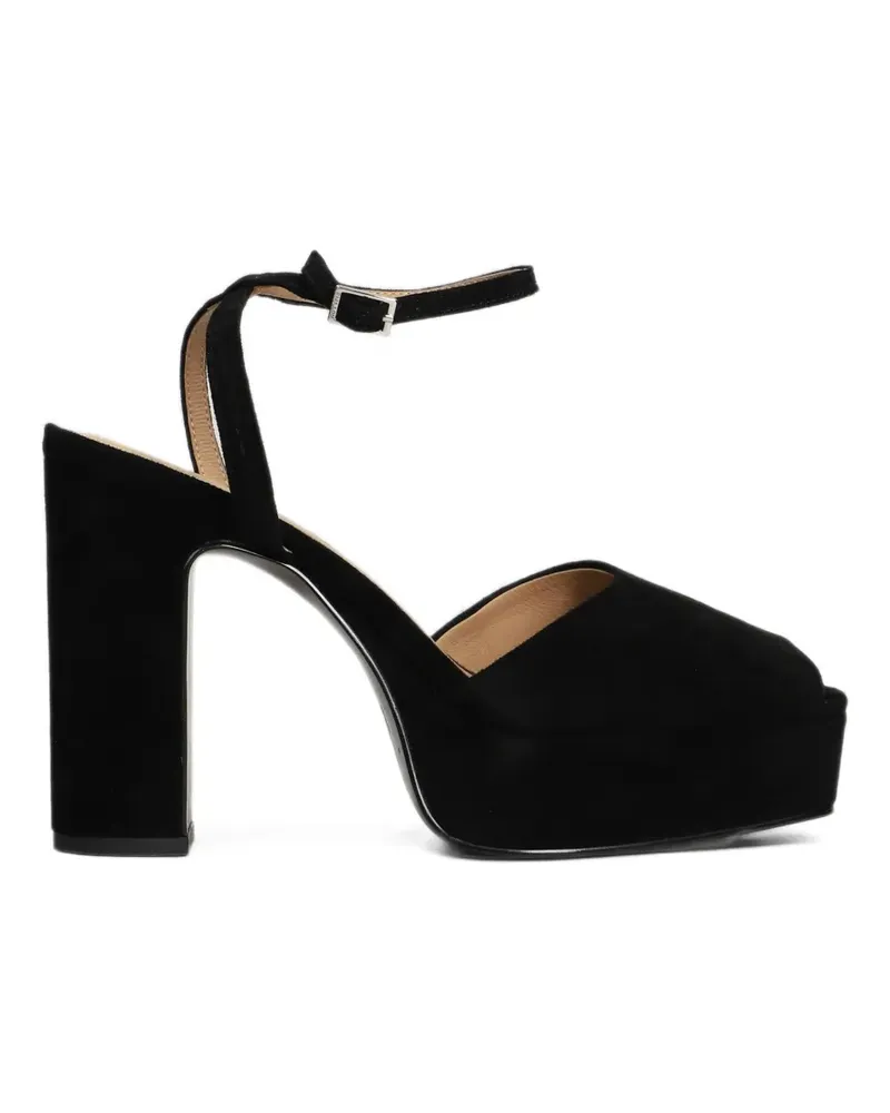 Bibi Lou Sandalen mit Blockabsatz - Schwarz Schwarz