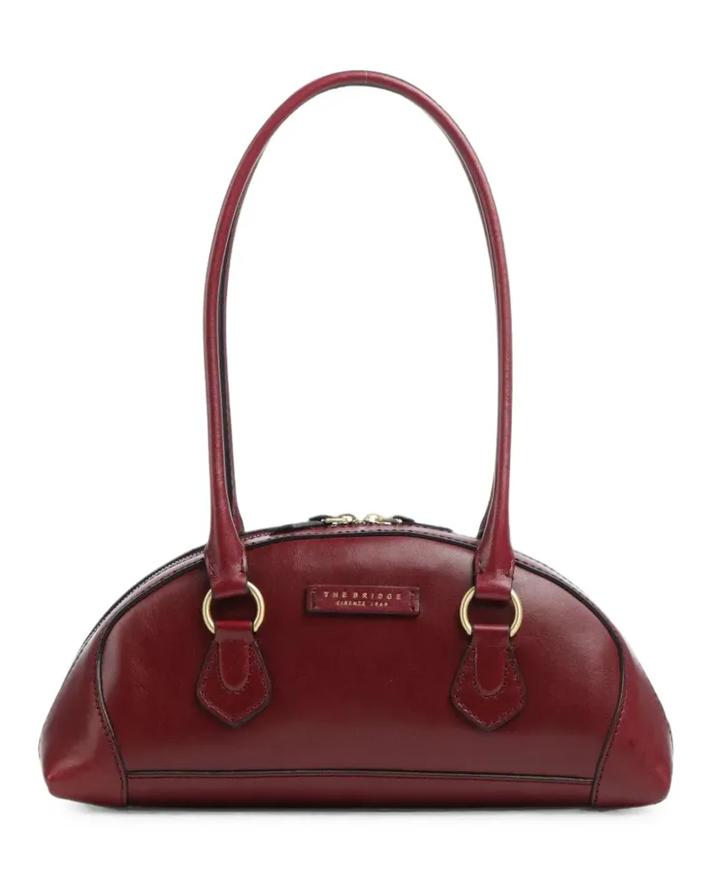 The Bridge Magda leather shoulder bag - Rot Rot