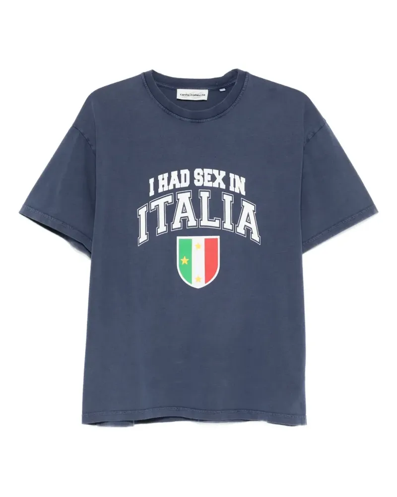 Carne Bollente Ciao Bella T-Shirt - Blau Blau
