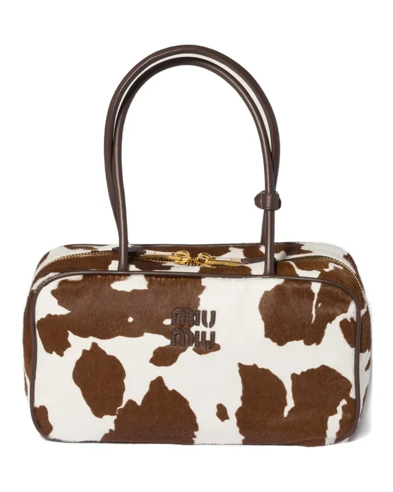 Miu Miu Beau Tote Bag - Weiß Weiß