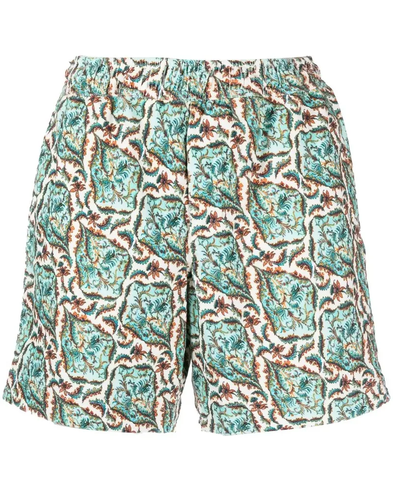 Orlebar Brown Louis Shorts mit Paisleymuster - Blau Blau