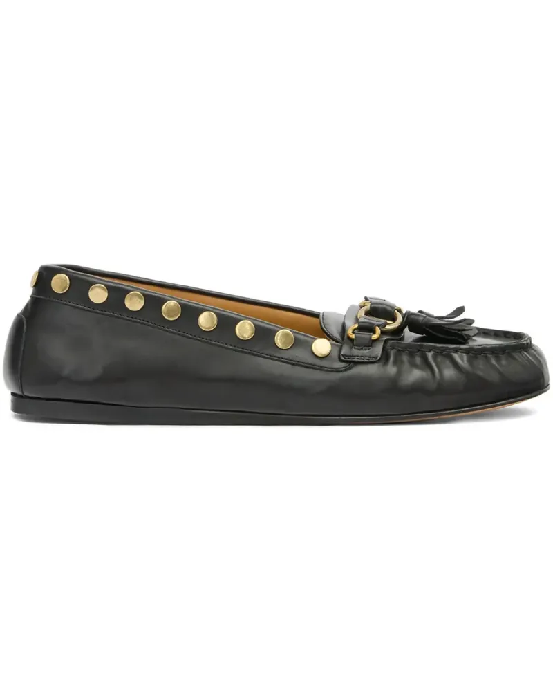 Isabel Marant x faxel Loafer mit Nieten - Schwarz Schwarz