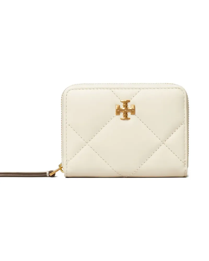 Tory Burch Kira Portemonnaie mit Reißverschluss - Weiß Weiß