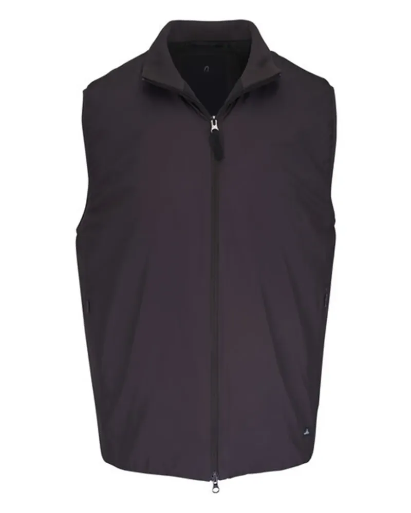 Wahts Collon zip sleeveless gilet - Braun Braun