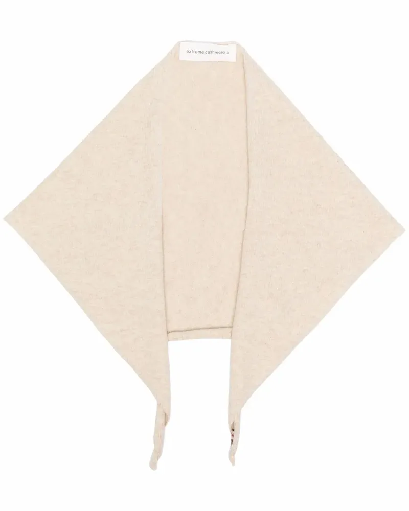 extreme cashmere Schal mit Rollkragen - Nude Nude