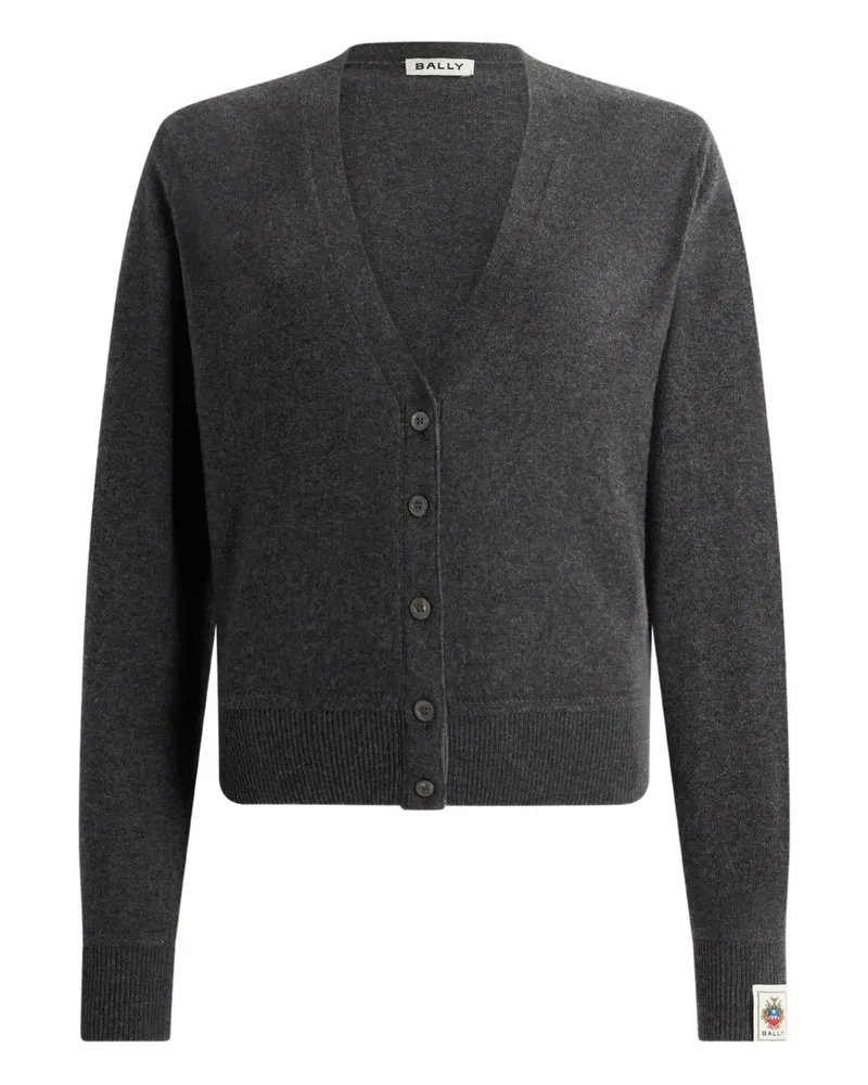 Bally Cardigan mit V-Ausschnitt - Grau Grau