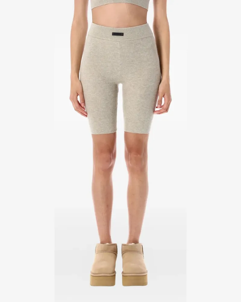 Fear of God Shorts mit Logo - Nude Nude