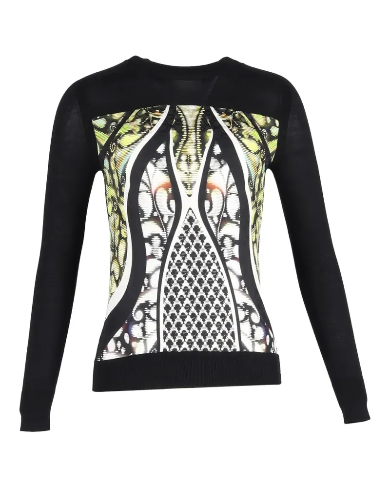 Peter Pilotto Pullover mit Print - Schwarz Schwarz