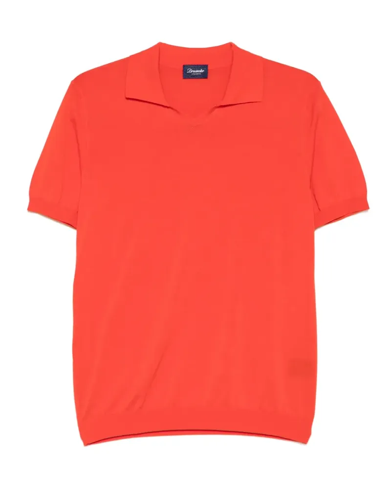 Drumohr  short-sleeve T-shirt - Orange Orange