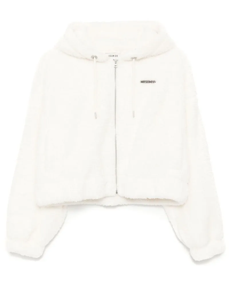 Musium Div. Jacke mit Logo-Patch - Nude Nude