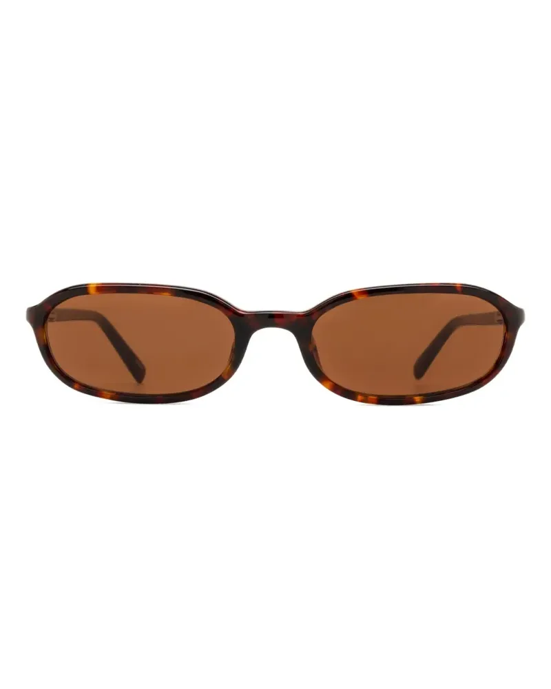 CHIMI Edith oval sunglasses - Braun Braun