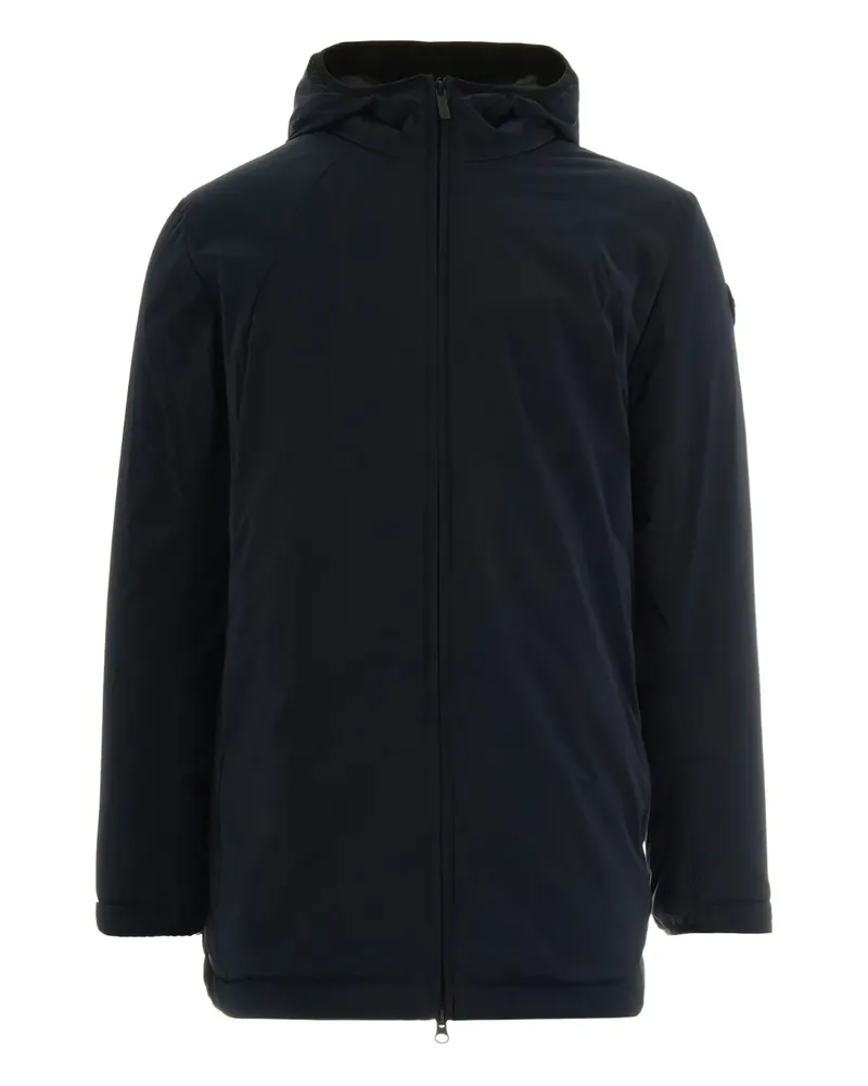 Colmar Kapuzenjacke mit Logo-Patch - Blau Blau