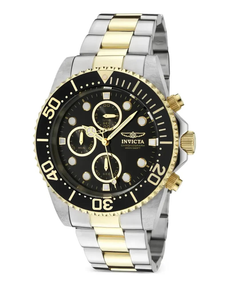 Invicta Pro Diver Armbanduhr 43mm - Schwarz Schwarz