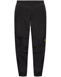 Stone Island Jogginghose mit elastischem Bund Schwarz