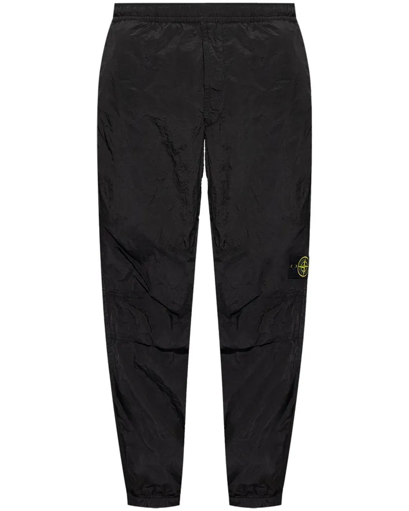 Stone Island Jogginghose mit elastischem Bund - Schwarz Schwarz