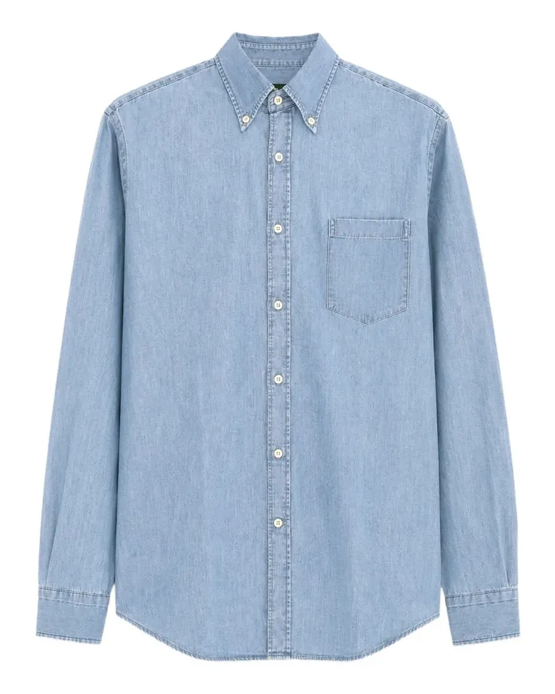 Paul & Shark button-down denim shirt - Blau Blau