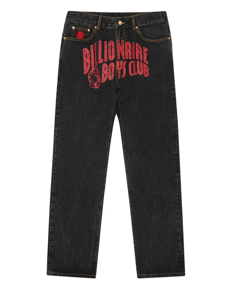 Billionaire Boys Club Arch Logo graphic jeans - Schwarz Schwarz