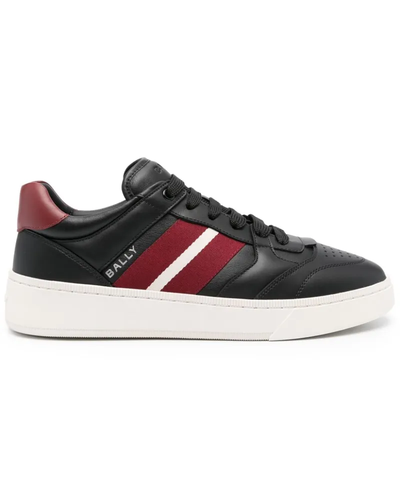 Bally Raise Sneakers mit Logo-Print - Schwarz Schwarz