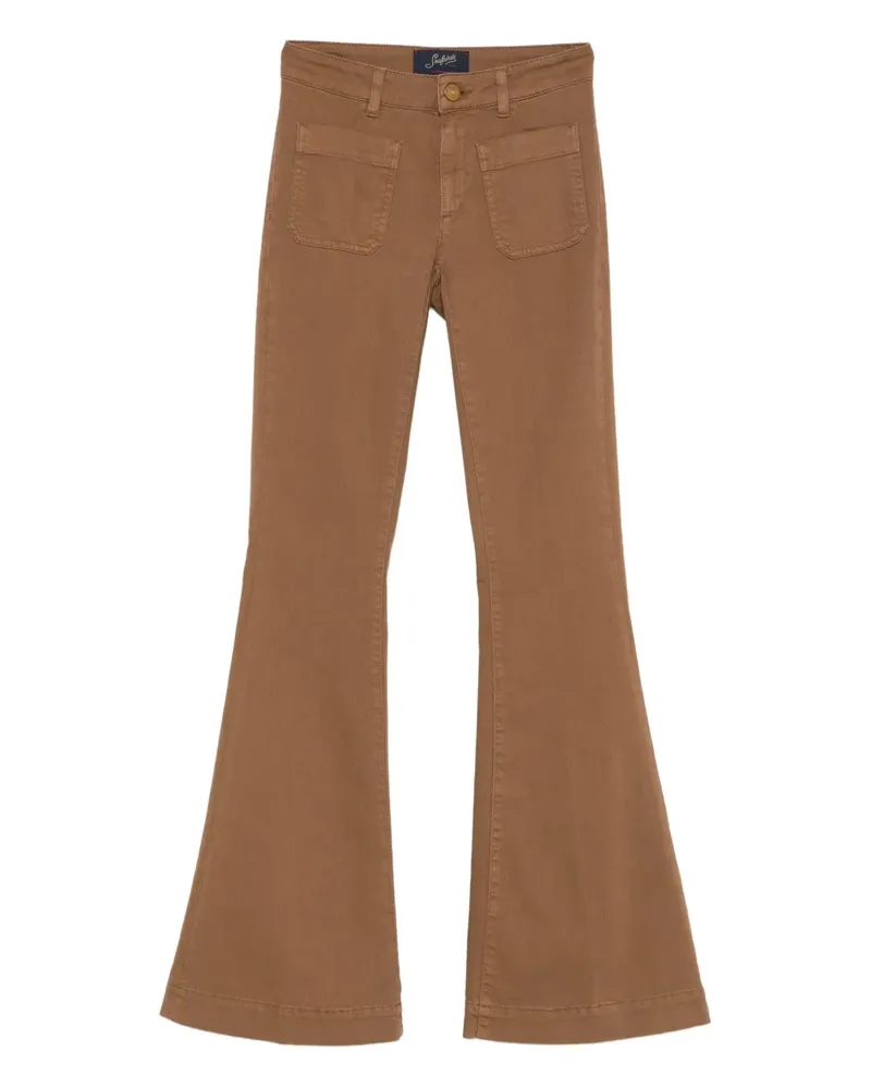 Seafarer Ausgestellte Hose mit Taschen - Braun Braun