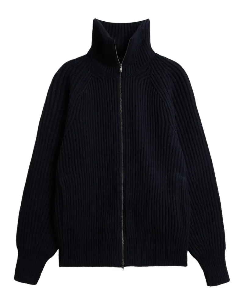 Soeur Jasper Jacke aus geripptem Strick - Blau Blau