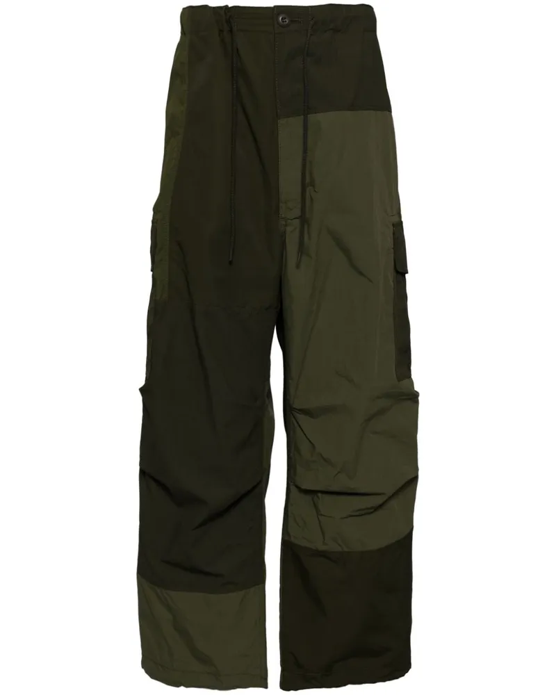 Comme des Garçons Hose mit weitem Bein - Grün Grün