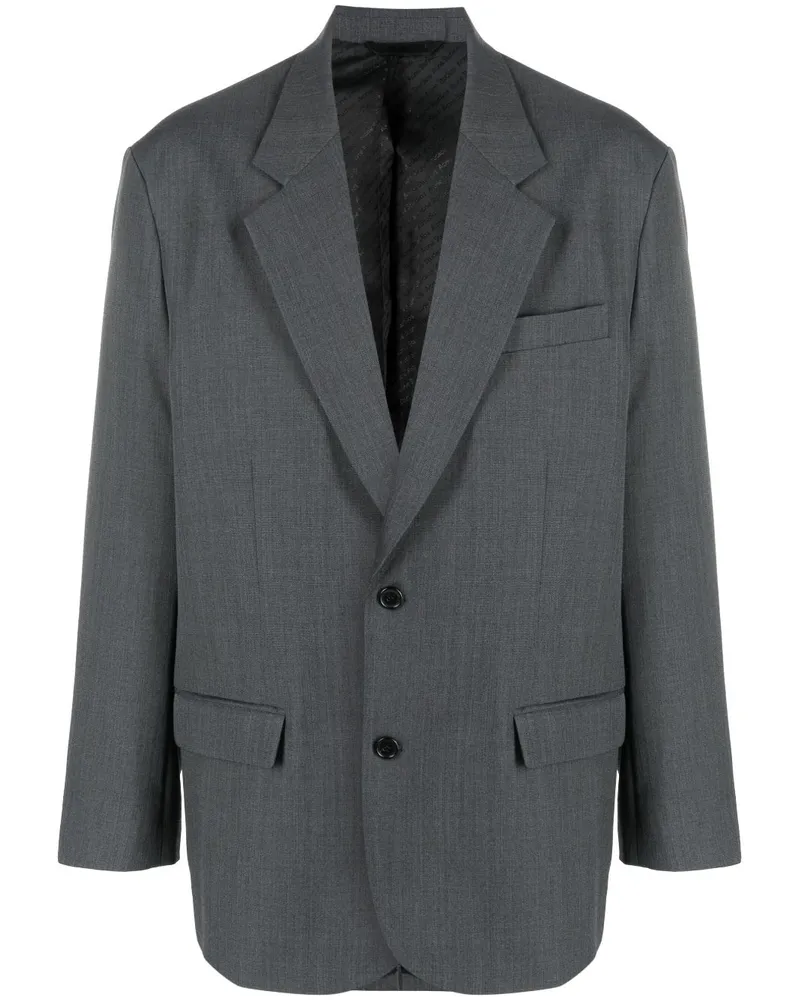 Acne Studios Einreihiges Sakko - Grau Grau