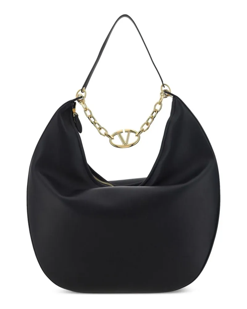 Valentino Garavani VLogo Gate Schultertasche - Schwarz Schwarz