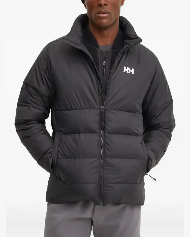 Helly Hansen zip puffer jacket - Schwarz Schwarz